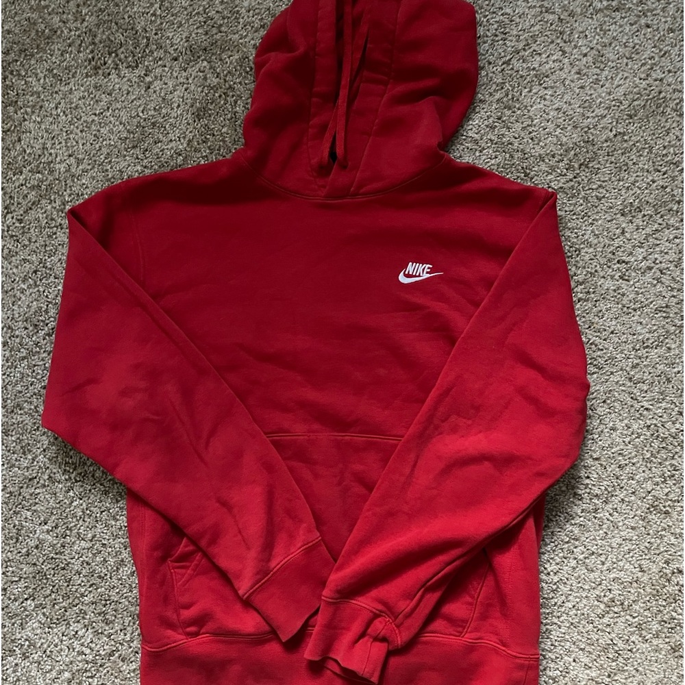 Nike Hoodie (Red) - Men’s Small